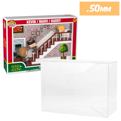 pop moment deluxe home alone 01 best funko pop protectors thick strong uv scratch flat top stack vinyl display geek plastic shield vaulted eco armor fits collect protect display case kollector protector