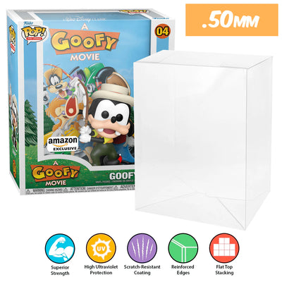 04 goofy movie amazon pop vhs covers best funko pop protectors thick strong uv scratch flat top stack vinyl display geek plastic shield vaulted eco armor fits collect protect display case kollector protector