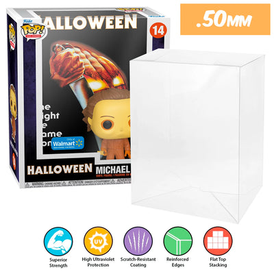 14 halloween michael myers walmart pop vhs covers best funko pop protectors thick strong uv scratch flat top stack vinyl display geek plastic shield vaulted eco armor fits collect protect display case kollector protector