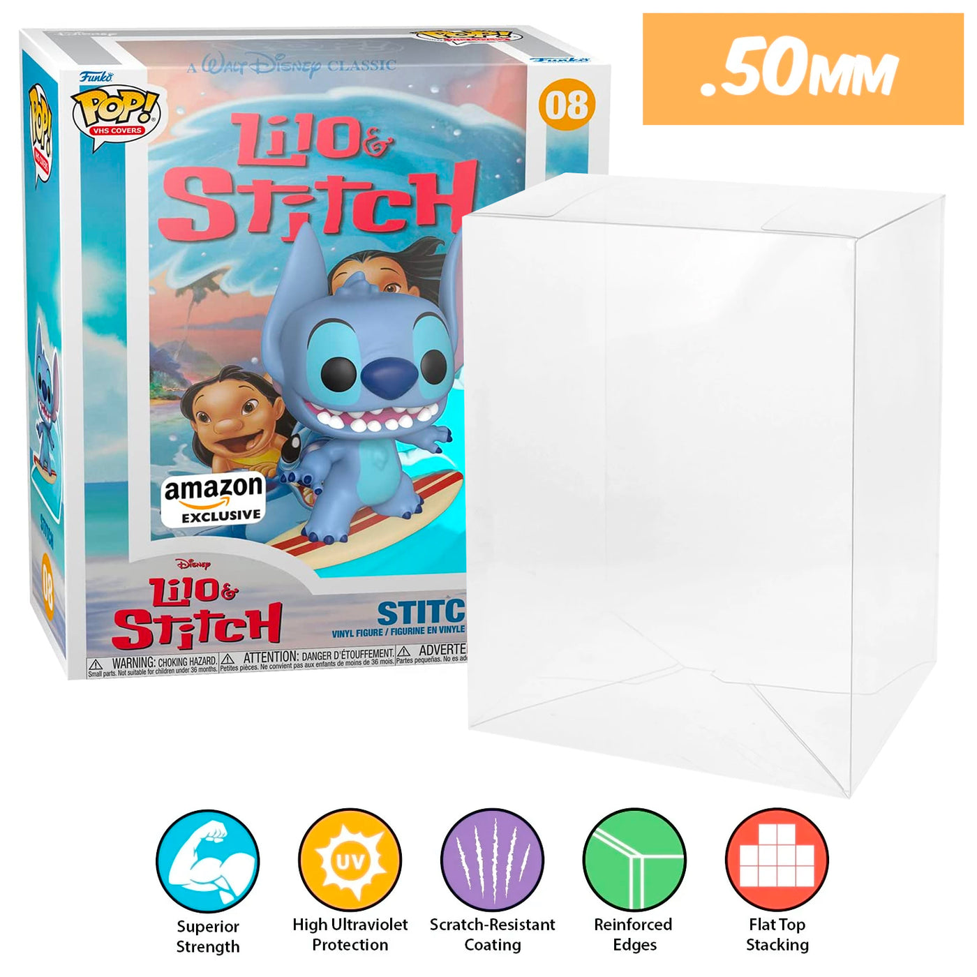 POP VHS & GAME COVERS Pop Protectors for Funko (50mm Thick, UV & Scrat– Geek, Inc.
