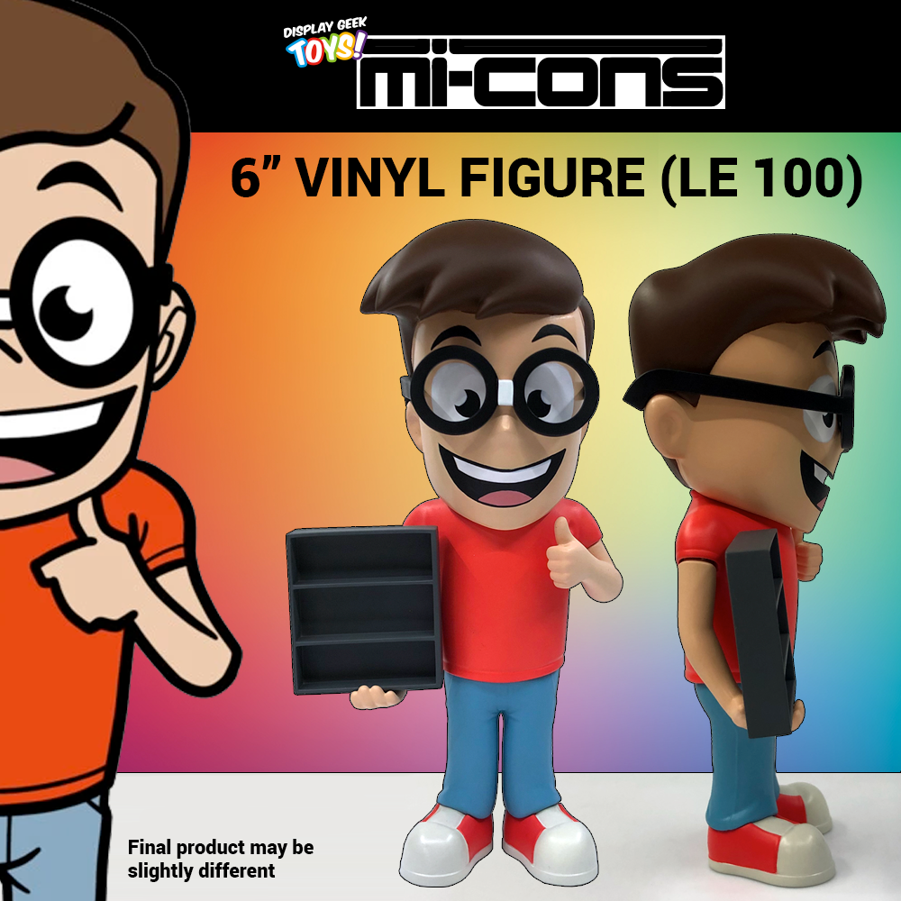 Display Geek Mascot 6 inch Vinyl Figure (LE ???) Display Geek, Inc.