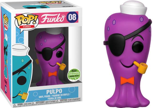 Funko Pop Spastik Plastik Pulpo Purple Spring Convention LE 1000