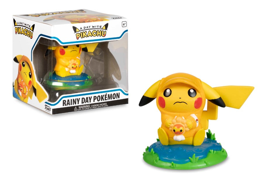 A Day with Pikachu - Rainy Day Pokemon *7/10 box*