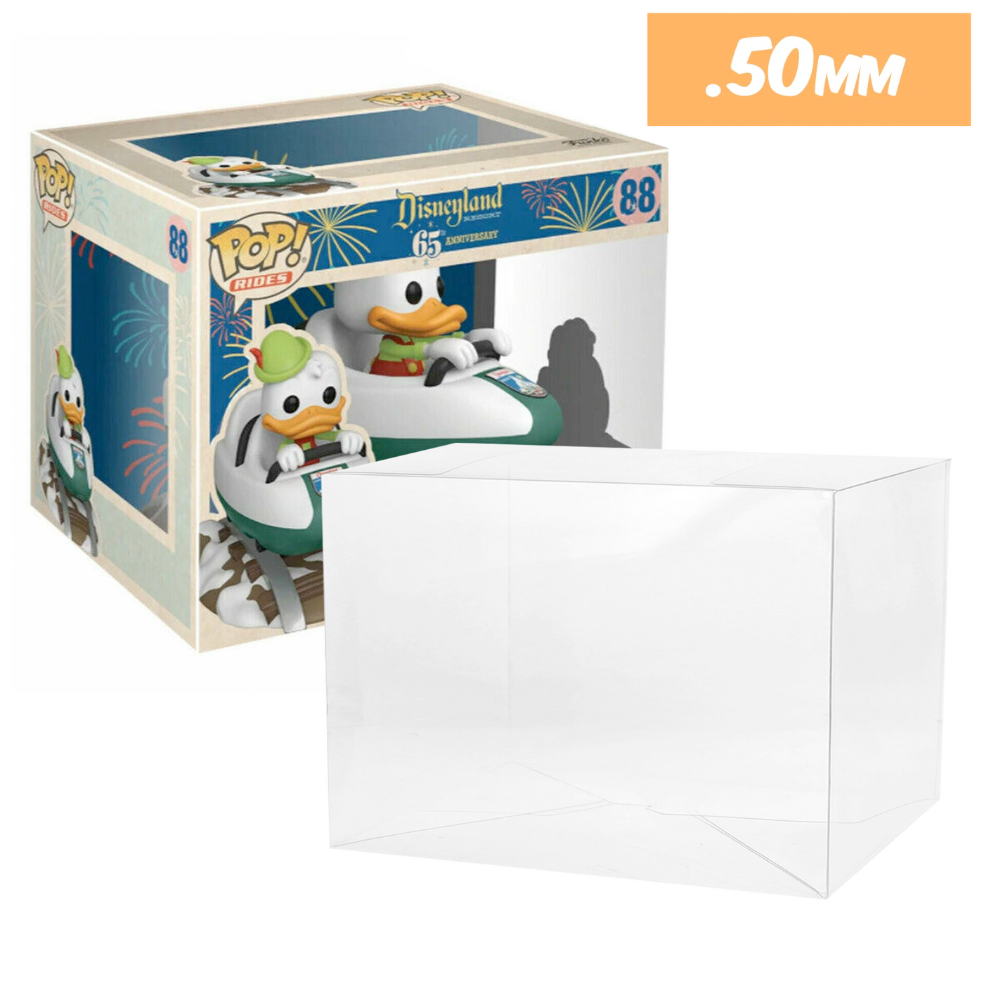 donald duck large matterhorn pop rides best funko pop protectors thick strong uv scratch flat top stack vinyl display geek plastic shield vaulted eco armor fits collect protect display case kollector protector