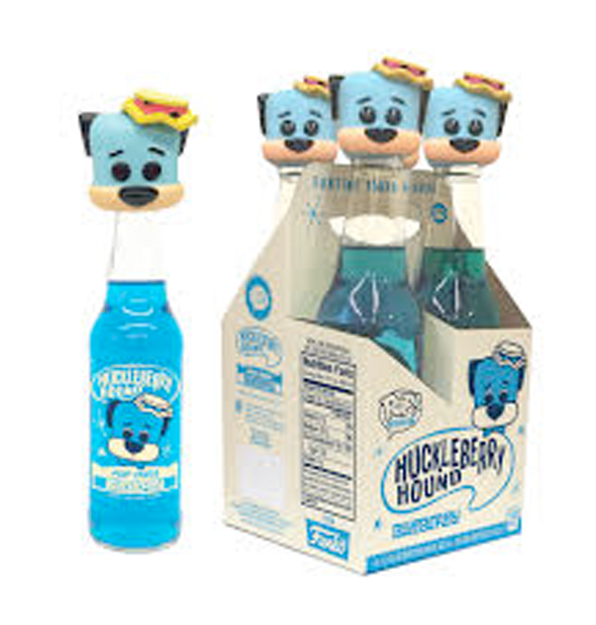 Funko 4 Pack of Huckleberry Hound Blueberry Soda SDCC Pop Up Shop Exclusive