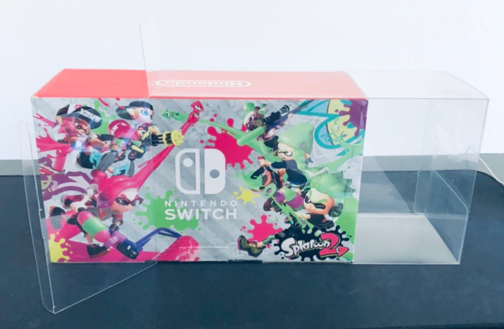 VIDEO GAME CONSOLE Box Protectors for NINTENDO SWITCH SPLATOON Boxes ...
