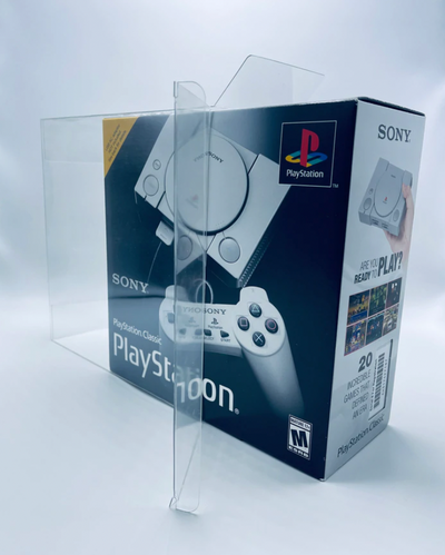VIDEO GAME CONSOLE Box Protectors for PLAYSTATION Boxes (50mm thick, UV & Scratch Resistant)