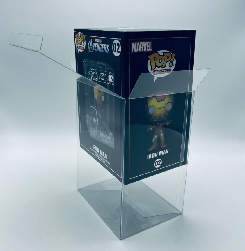 die-cast outer box best funko pop protectors thick strong uv scratch flat top stack vinyl display geek plastic shield vaulted eco armor fits collect protect display case kollector protector