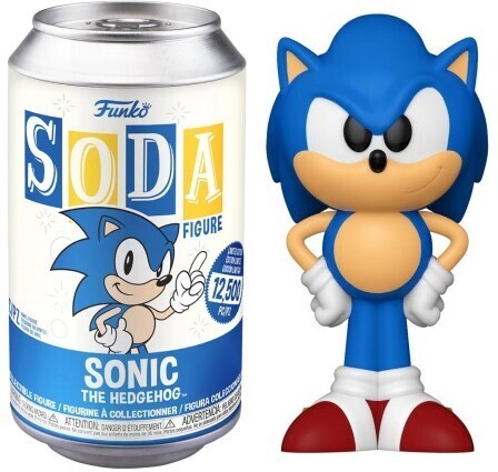 Funko Soda Video Games Sega Sonic the Hedgehog Common Vinyl Toy Art Figure