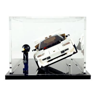 LEGO - 3mm thick Custom Acrylic Display Case for Speed Champion (3.5h x 8w x 4.5d) by Display Geek Flying Box 3mm thick dust and dirt protection