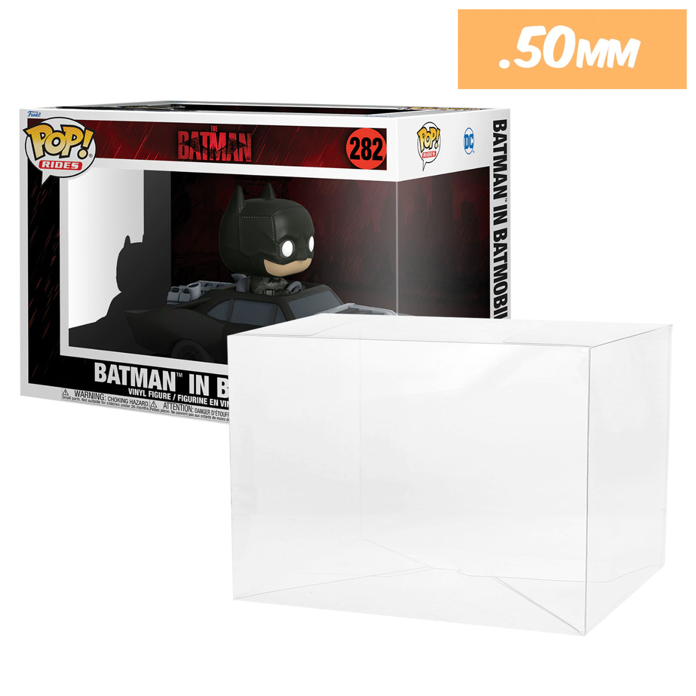 The Batman Batmobile pop rides best funko pop protectors thick strong uv scratch flat top stack vinyl display geek plastic shield vaulted eco armor fits collect protect display case kollector protector