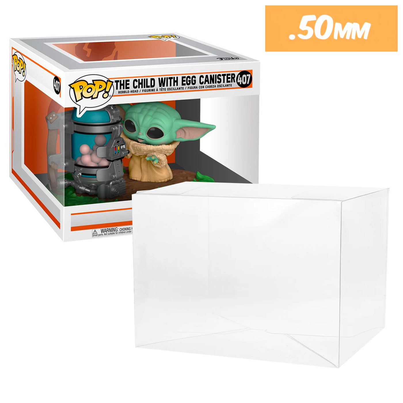 the child with egg canister best funko pop protectors thick strong uv scratch flat top stack vinyl display geek plastic shield vaulted eco armor fits collect protect display case kollector protector