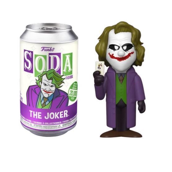 Funko Soda DC Joker 2008 Common Vinyl Toy Art Figure