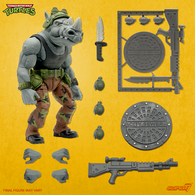 Super7 - TMNT Rocksteady Ultimates 7 inch Wave 3 (UNOPENED)