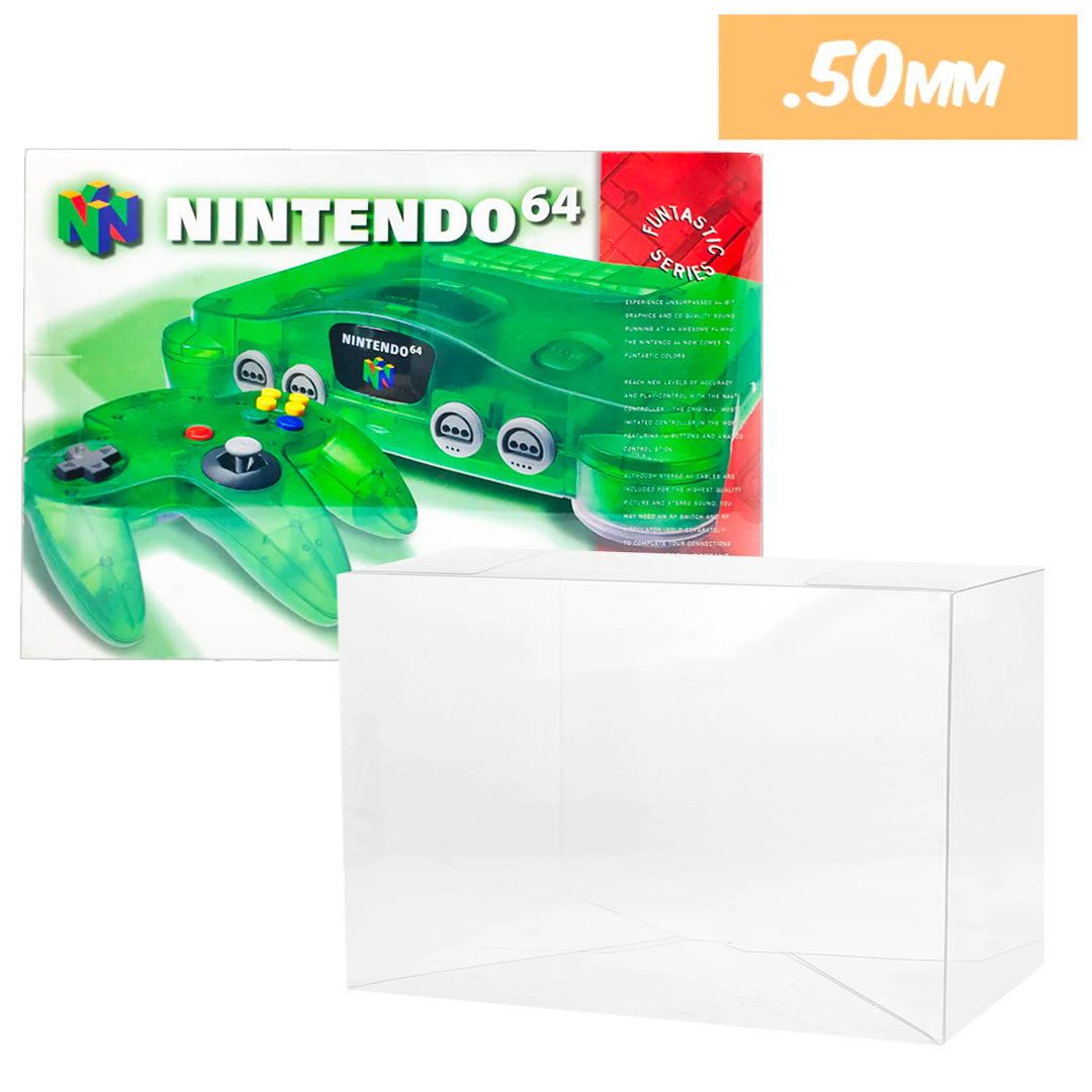 VIDEO GAME CONSOLE Box Protectors for N64 FUNTASTIC Boxes (50mm thick ...