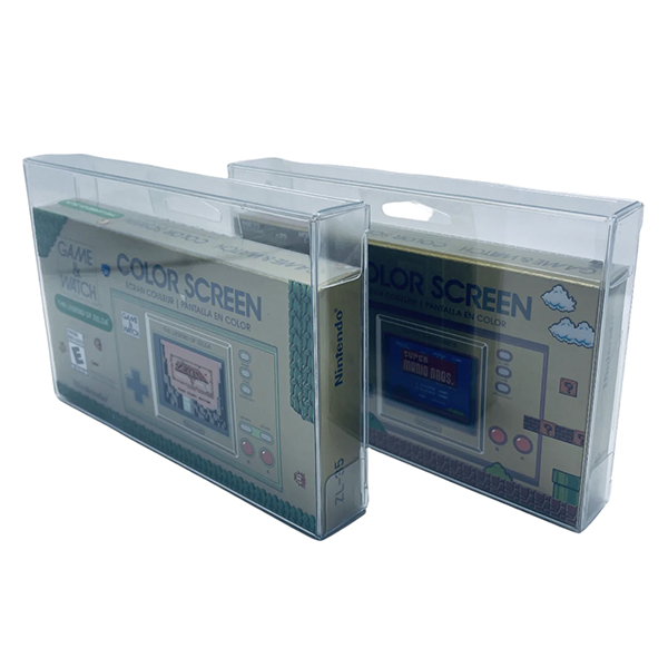 Plastic Protector for NEW Nintendo GAME & WATCH Boxes (0.50mm thick, U ...