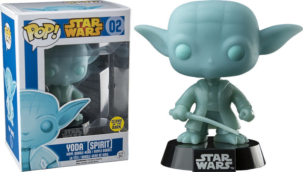 Yoda Glow (Walgreens) Star Wars Funko Pop *No Sticker*