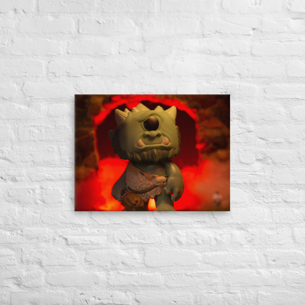 Cyclops Funko Pop Photography Giant Canvas by UrbanRoxStarr