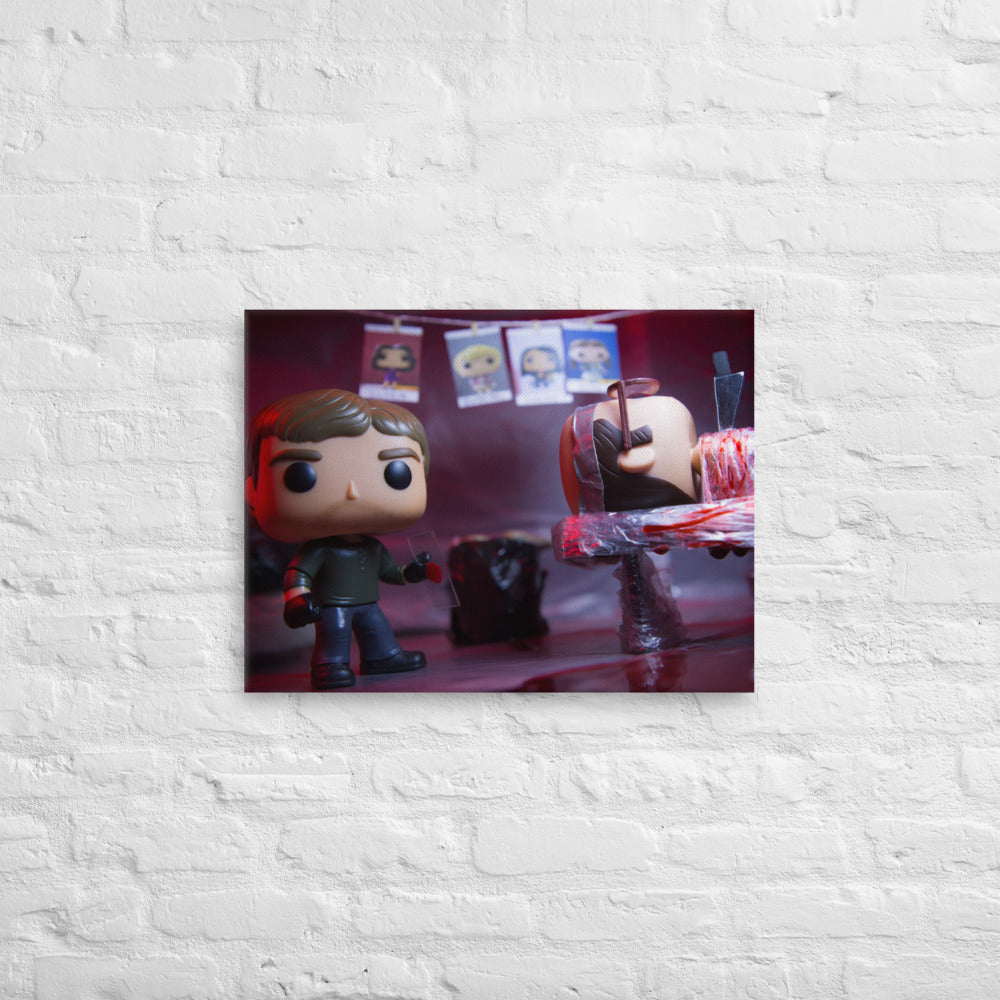 Dexter Funko Pop Photography Giant Canvas by UrbanRoxStarr