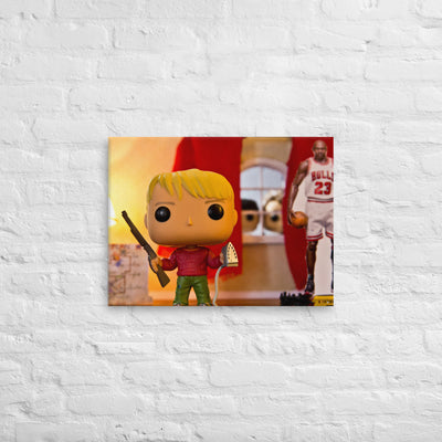Home Alone Funko Pop Photography Giant Canvas by UrbanRoxStarr