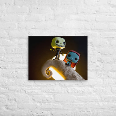 Nightmare Before Christmas Funko Pop Photography Giant Canvas by UrbanRoxStarr