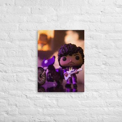 Prince Funko Pop Photography Giant Canvas by UrbanRoxStarr