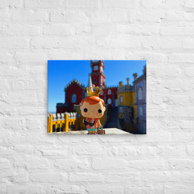 Freddy Funko in Sintra Portugal Pop Photography Giant Canvas by Nomading Nerds