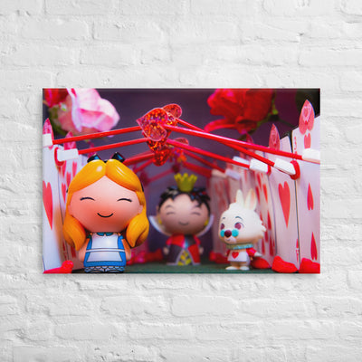 Alice in Wonderland Funko Pop Photography Giant Canvas by UrbanRoxStarr