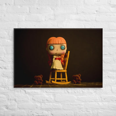 Annabelle Funko Pop Photography Giant Canvas by UrbanRoxStarr