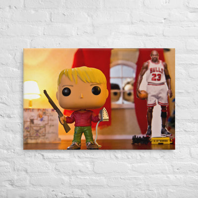 Home Alone Funko Pop Photography Giant Canvas by UrbanRoxStarr