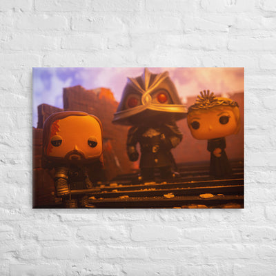 The Mountain Funko Pop Photography Giant Canvas by UrbanRoxStarr