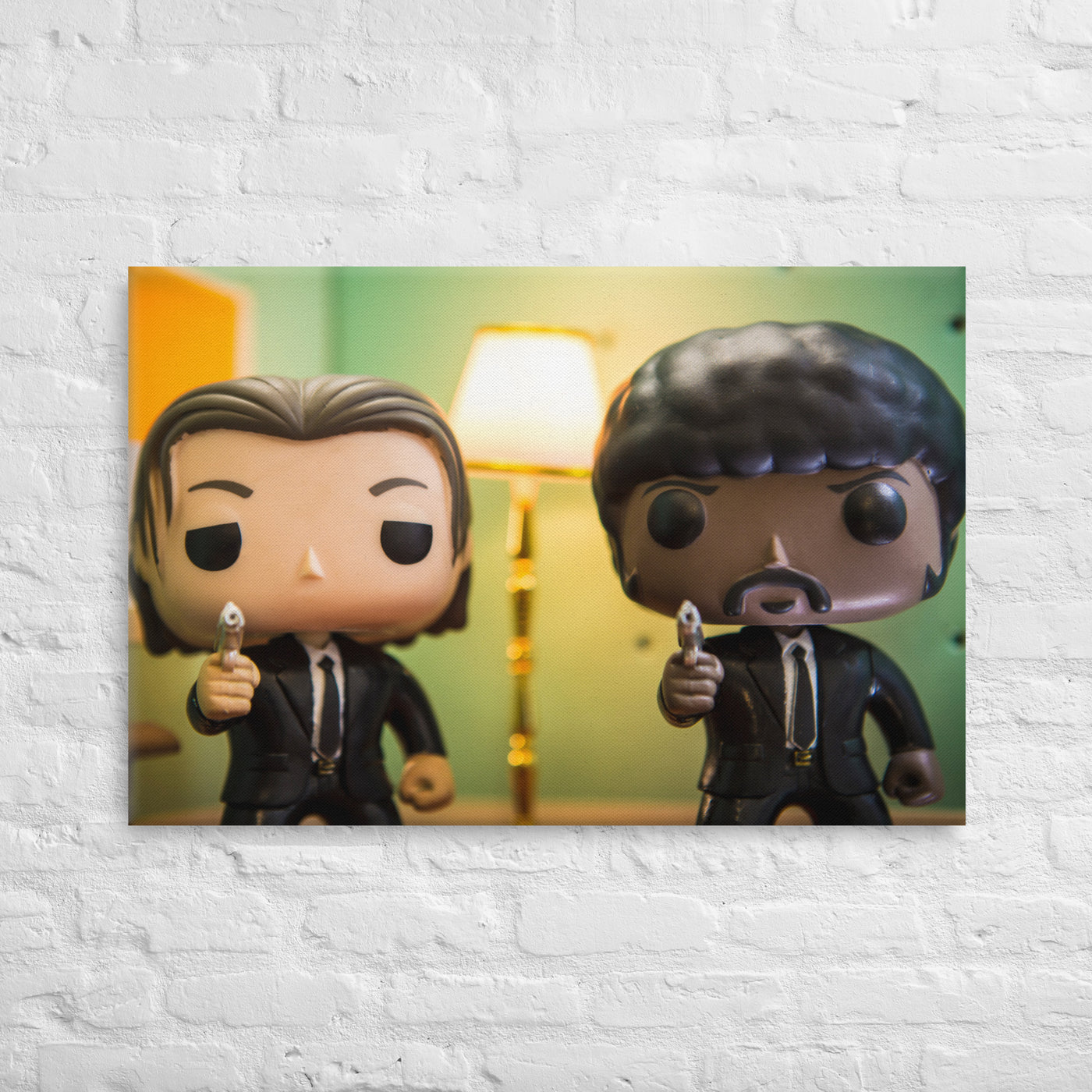 Pulp Fiction Funko Pop Photography Giant Canvas by UrbanRoxStarr