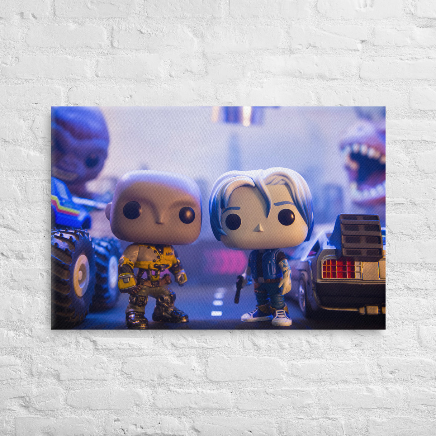 Ready Player One Funko Pop Photography Giant Canvas by UrbanRoxStarr