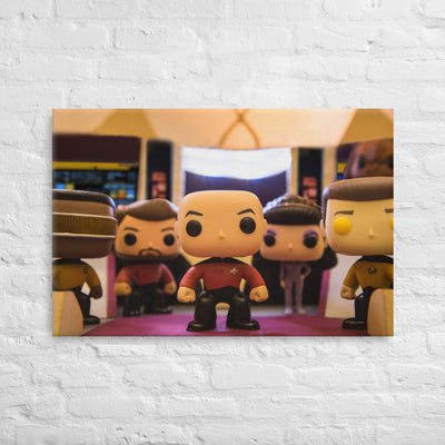 Star Trek Funko Pop Photography Giant Canvas by UrbanRoxStarr