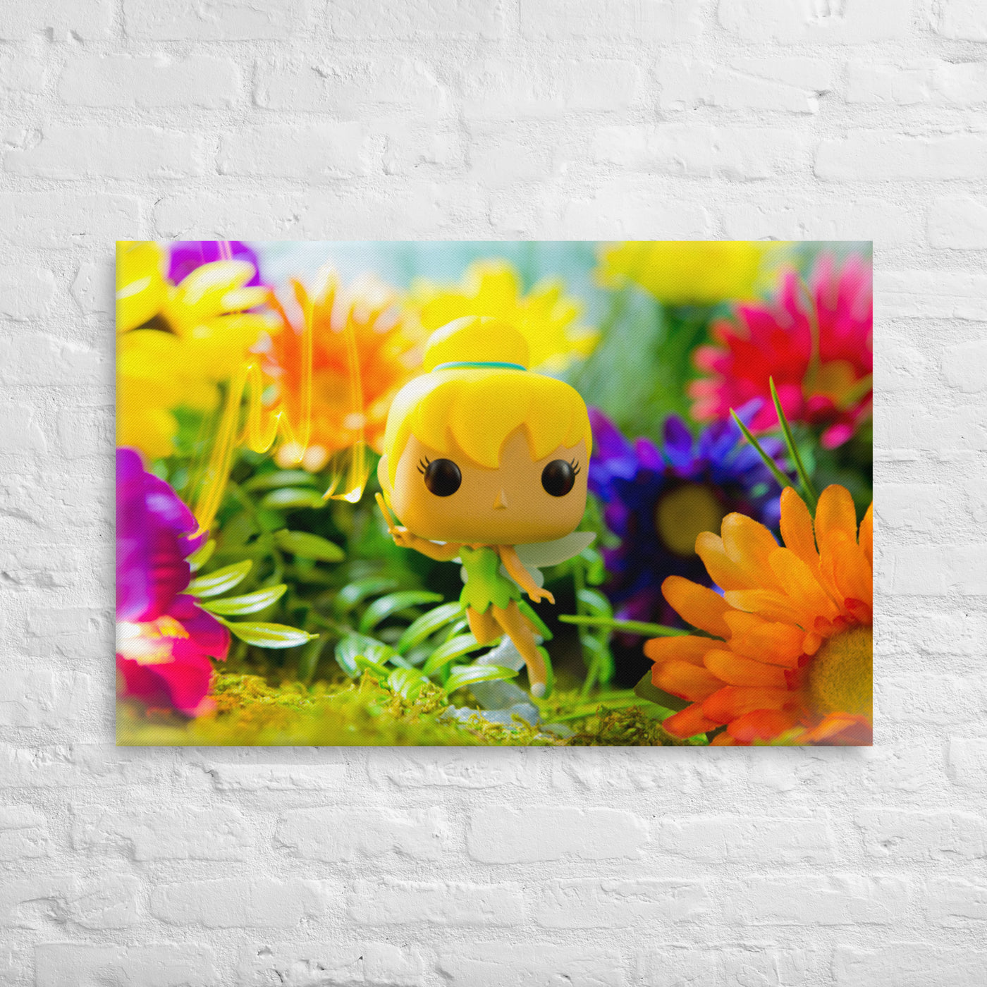 Tinkerbell Funko Pop Photography Giant Canvas by UrbanRoxStarr