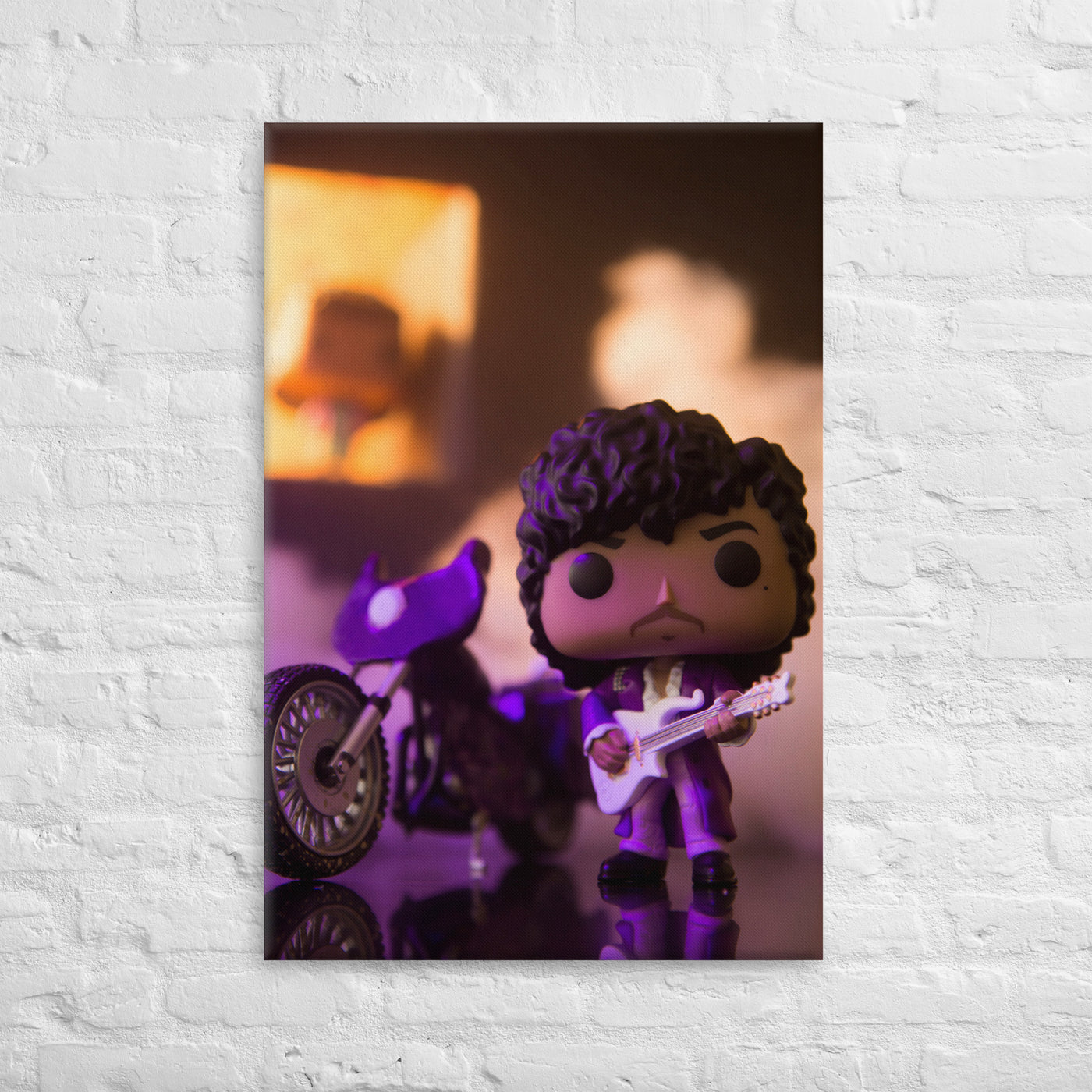 Prince Funko Pop Photography Giant Canvas by UrbanRoxStarr
