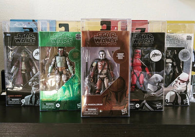 STAR WARS BLACK SERIES Protectors for Action Figures (50mm thick) 10.25h x 5w x 2d