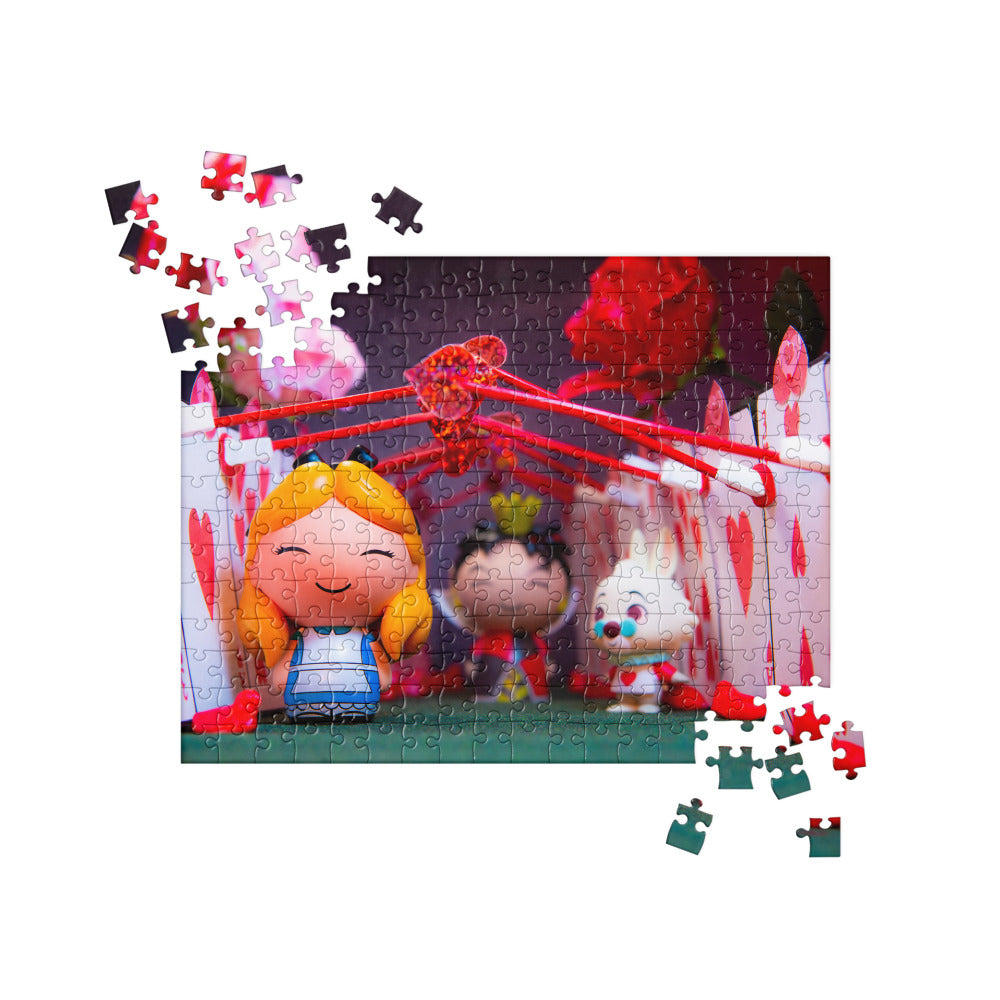 Alice in Wonderland Funko Pop Photo Jigsaw puzzle by UrbanRoxStarr