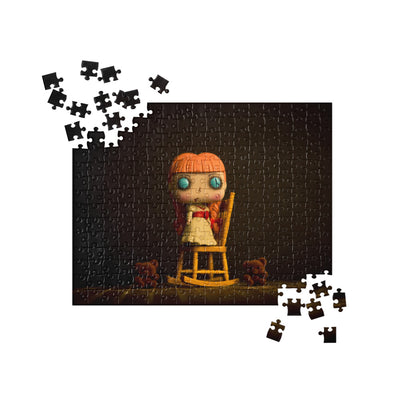 Annabelle Funko Pop Photo Jigsaw puzzle by UrbanRoxStarr