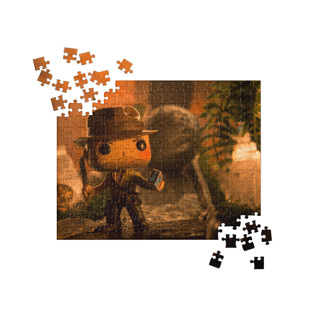Indiana Jones Funko Pop Photo Jigsaw puzzle by UrbanRoxStarr