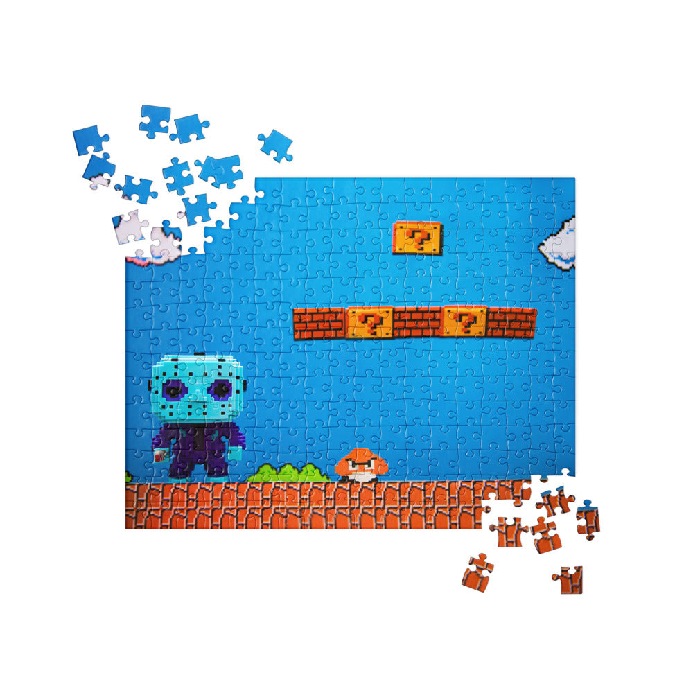 8-Bit Jason Funko Pop Photo Jigsaw puzzle by UrbanRoxStarr