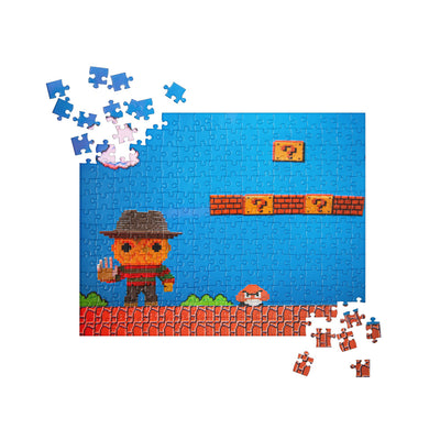 8-Bit Kruger Funko Pop Photo Jigsaw puzzle by UrbanRoxStarr