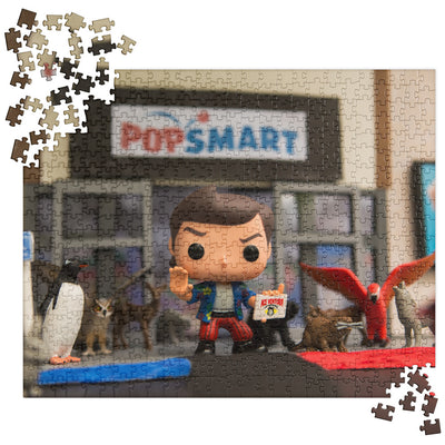 Ace Ventura Funko Pop Photo Jigsaw puzzle by UrbanRoxStarr