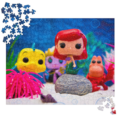 Little Mermaid Funko Pop Photo Jigsaw puzzle by UrbanRoxStarr