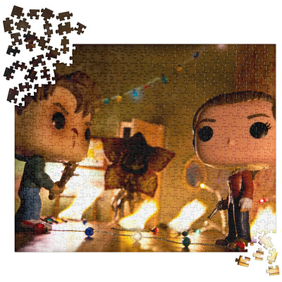 Stranger Things Funko Pop Photo Jigsaw puzzle by UrbanRoxStarr