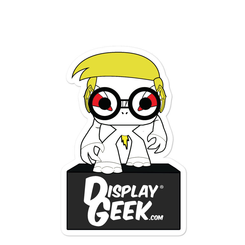 Murloc White Sticker (DG Mascot Fan Art)