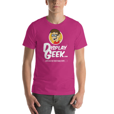 2018 Display Geek Logo - Short-Sleeve Unisex T-Shirt - Display Geek