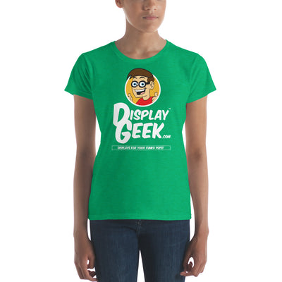 2018 Display Geek Logo - Women's short sleeve t-shirt - Display Geek