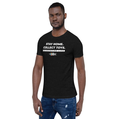 2020 Stay Home. Collect Toys. Display Geek - Short-Sleeve Unisex T-Shirt - Display Geek