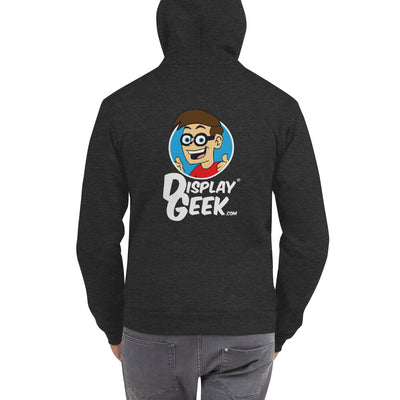 2020 Display Geek Logo 1 - Zipper Hoodie sweater